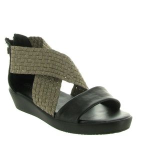 Bernie Mev Bronze sandals